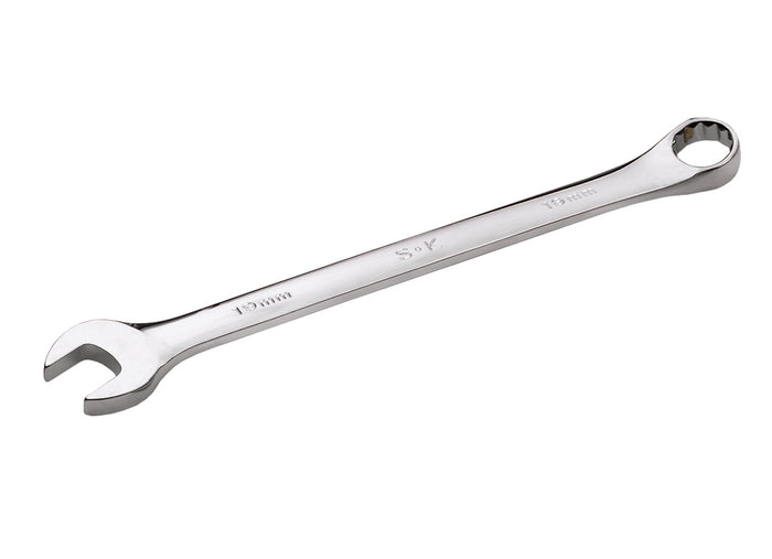 1-1/2" 12 Point Fractional Long Combination Chrome Wrench