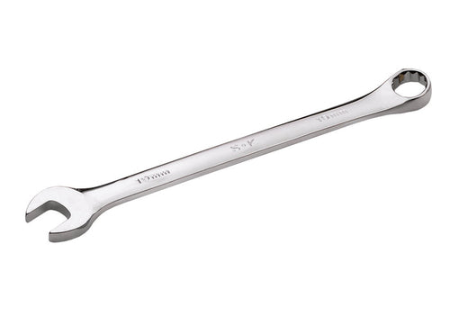 1" 12 Point Fractional Regular Combination Chrome Wrench