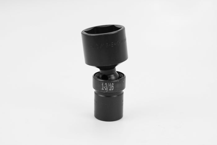 1-3/16" 1/2" Drive 6 Point Swivel Fractional Impact Socket