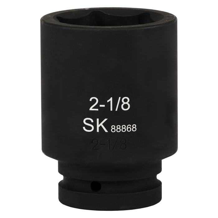SK88868 - 1" Drive, 6 Point, Deep SAE Impact Socket, 2-1/8"