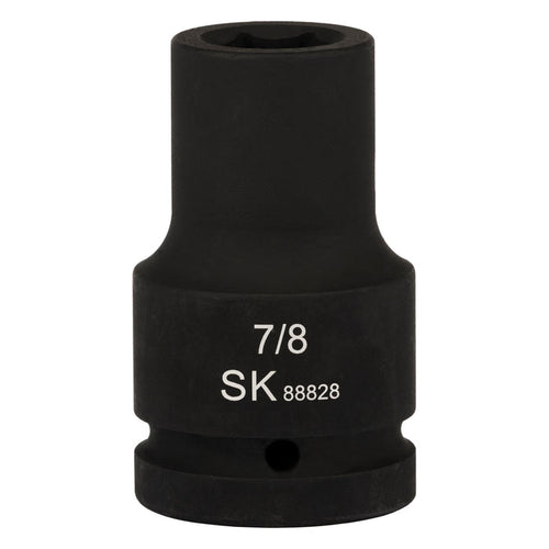 SK88828 - 1" Drive, 6 Point, Deep SAE Impact Socket, 7/8"