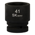 SK85741 - 1" Drive, 6 Point, Shallow Metric Impact Socket, 41mm