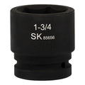 SK85656 - 1" Drive, 6 Point, Shallow SAE Impact Socket, 1-3/4"