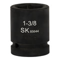 SK85644 - 1" Drive, 6 Point, Shallow SAE Impact Socket, 1-3/8"