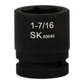 SK85646 - 1" Drive, 6 Point, Shallow SAE Impact Socket, 1-7/16"