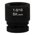 SK85650 - 1" Drive, 6 Point, Shallow SAE Impact Socket, 1-9/16"