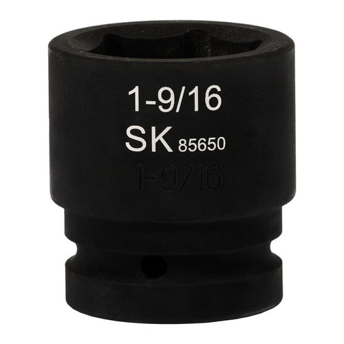 SK85650 - 1" Drive, 6 Point, Shallow SAE Impact Socket, 1-9/16"