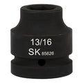 SK85626 - 1" Drive, 6 Point, Shallow SAE Impact Socket, 13/16"