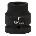 SK85632 - 1" Drive, 6 Point, Shallow SAE Impact Socket, 1"