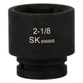 SK85668S - 1" Drive, 6 Point, Shallow SAE Impact Socket, 2-1/8"