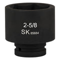 SK85684 - 1" Drive, 6 Point, Shallow SAE Impact Socket, 2-5/8"
