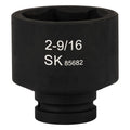 SK85682 - 1" Drive, 6 Point, Shallow SAE Impact Socket, 2-9/16"