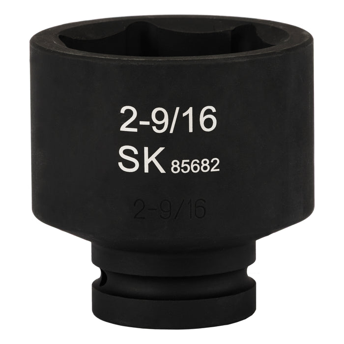SK85682 - 1" Drive, 6 Point, Shallow SAE Impact Socket, 2-9/16"