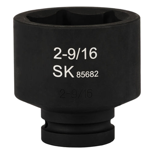 SK85682 - 1" Drive, 6 Point, Shallow SAE Impact Socket, 2-9/16"
