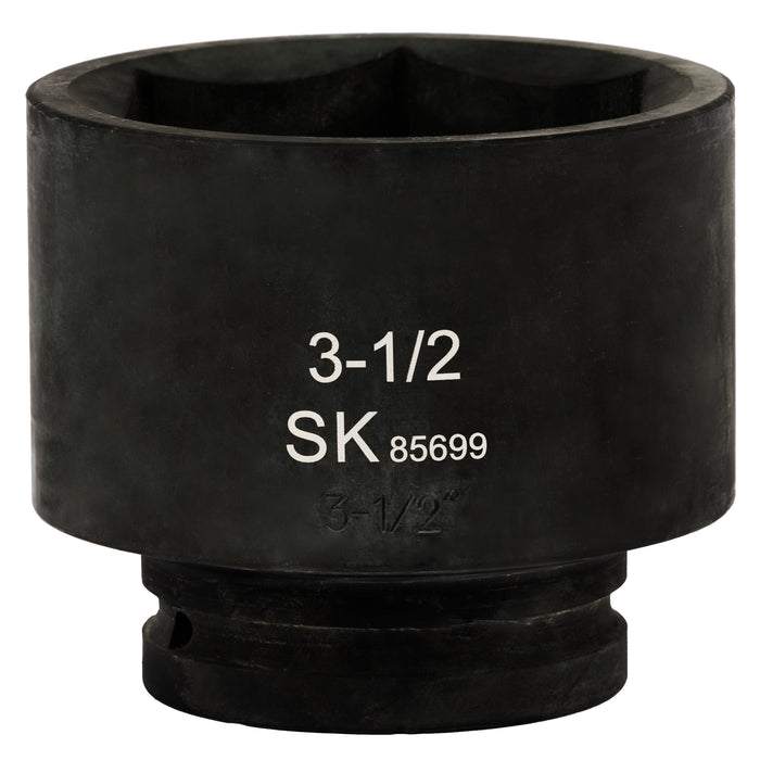 SK85699 - 1" Drive, 6 Point, Shallow SAE Impact Socket, 3-1/2"