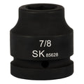 SK85628 - 1" Drive, 6 Point, Shallow SAE Impact Socket, 7/8"