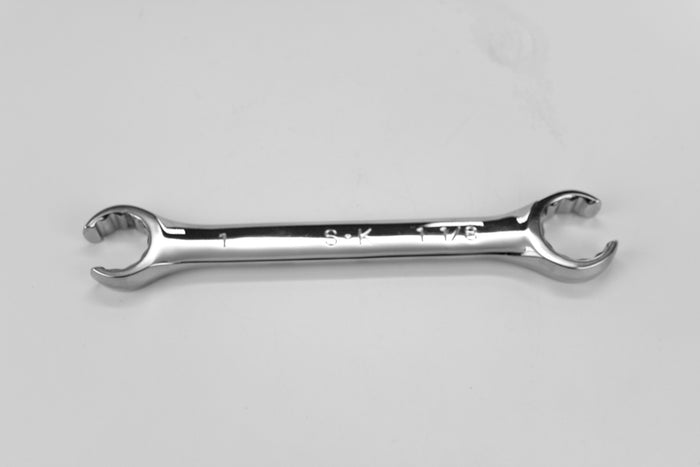 1" x 1-1/8" Fractional Regular Flare Nut Chrome Wrench