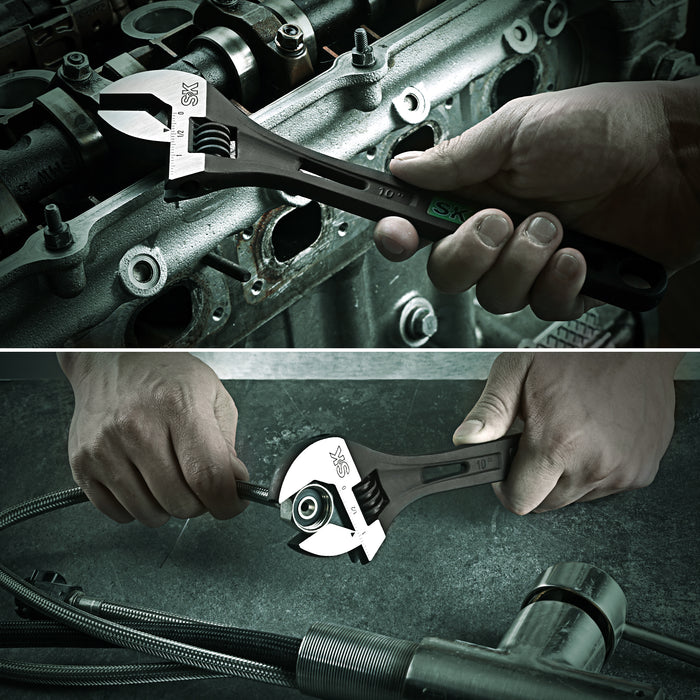 SK01213 - 10" Efficient Adjustable Wrench View 7