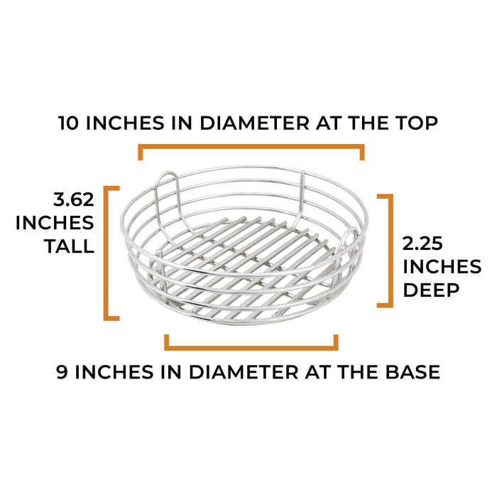 10" Short Kick Ash Basket