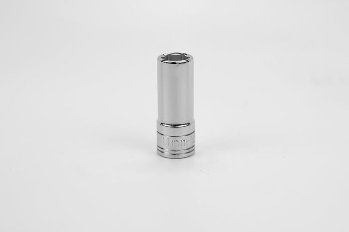 11 mm 3/8" Drive 6 Point Metric Deep Chome Socket