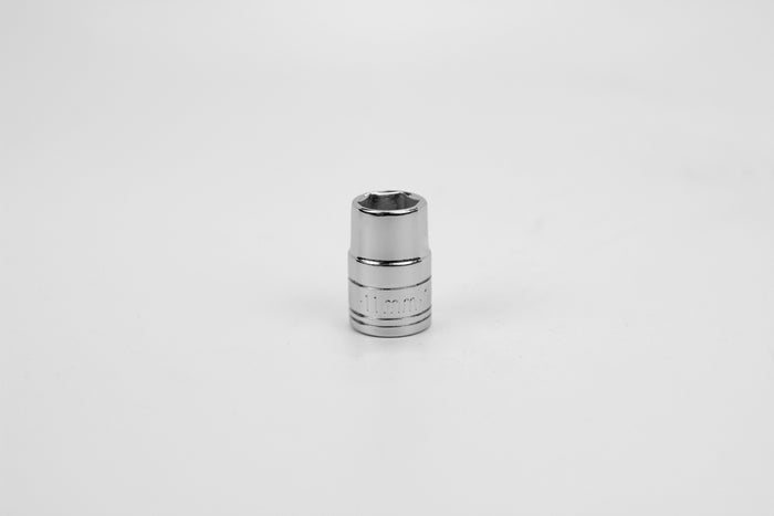 11 mm 3/8" Drive Metric Standard Chrome Socket