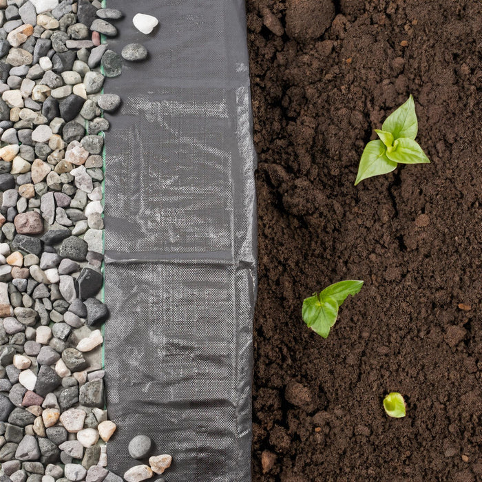 110gsm Weed Control Membrane - 2m x 50m Total (2 Rolls)