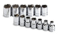 SK13S - 13 Piece 3/8" Drive 6 Point Standard Metric Socket Set
