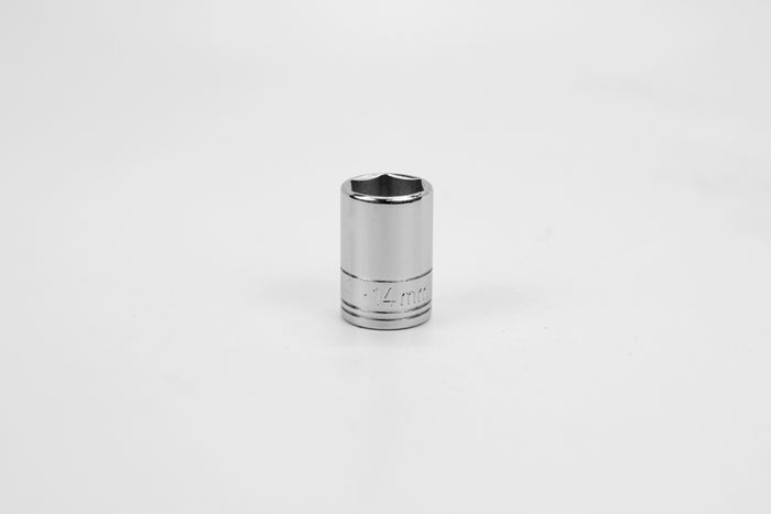 14 mm 3/8" Drive Metric Standard Chrome Socket