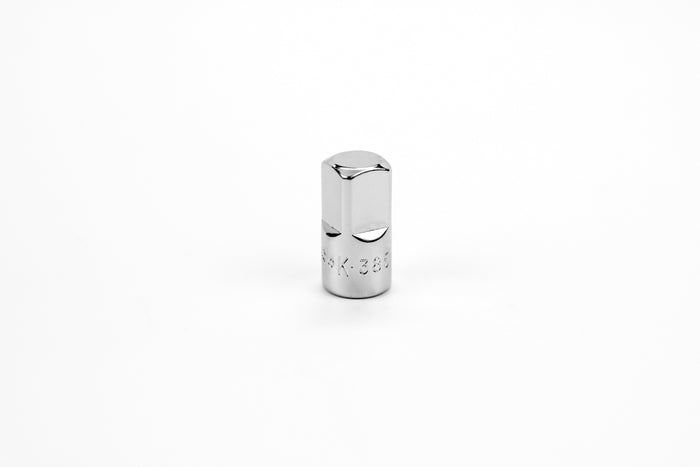 1/4"Female-3/8"Male Drive Chrome Adapter