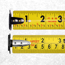 Two measuring tapes displayed side by side with a white background