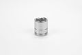 16 mm 1/4" Drive 6 Point Metric Standard Chrome Socket