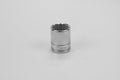 17 mm 3/8" Drive 12 Point Metric Standard Chrome Socket