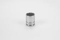 18 mm 3/8" Drive 12 Point Metric Standard Chrome Socket