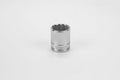 19 mm 3/8" Drive 12 Point Metric Standard Chrome Socket