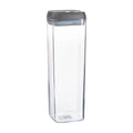 1.9L Grey Lid Airtight Flip-Lock Plastic Food Storage Container