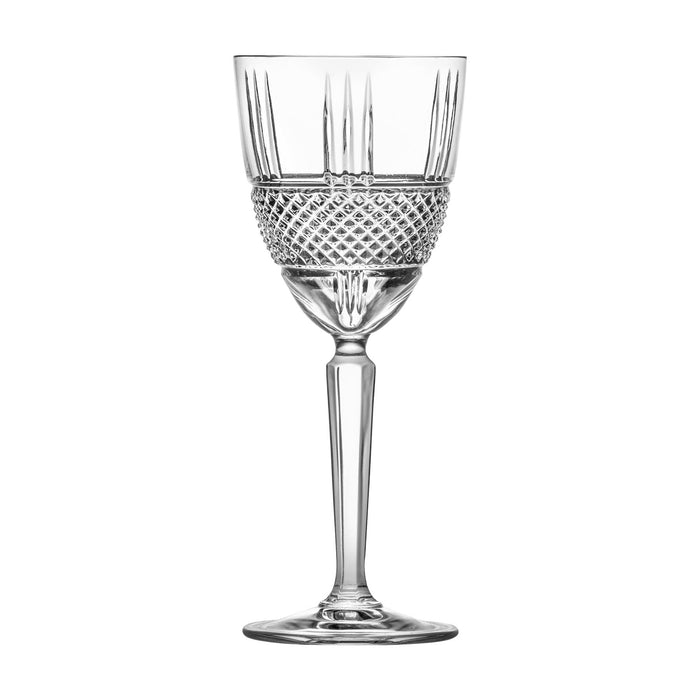 230ml Crystal Wine Glasses - Pack of Six