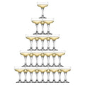 Champagne Tower Set - 200ml - Pack of 35 Glasses - By Rink Drink