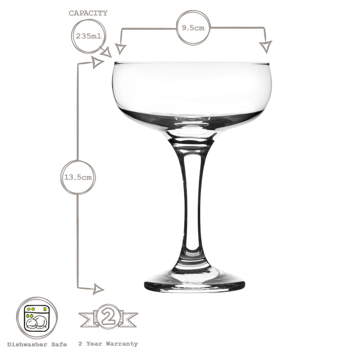 235ml Champagne Tower Set - Pack of 35