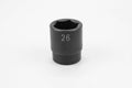 26 mm 1/2" Drive 6 Point Standard Metric Impact Socket