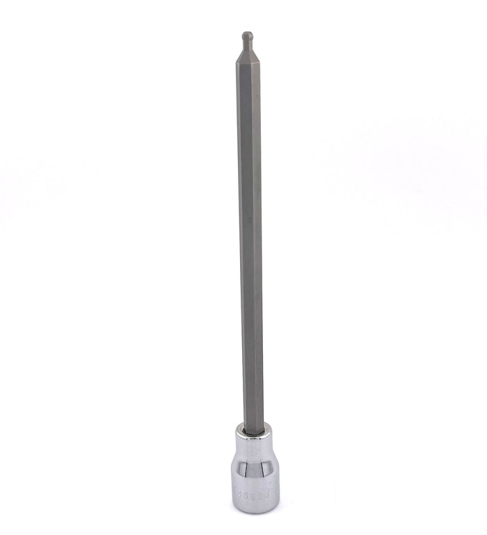 3 mm 3/8" Drive Long Ball Hex Chrome Bit Socket