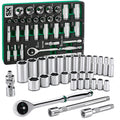 SK01309-216P - 30 Piece 3/8" Drive, 6 Point, Standard & Deep, SAE Chrome Socket Set