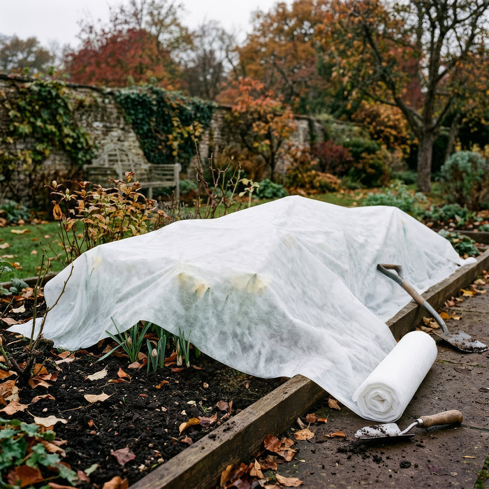 30gsm Garden Plant Frost Protection Fleece - 2m x 10m