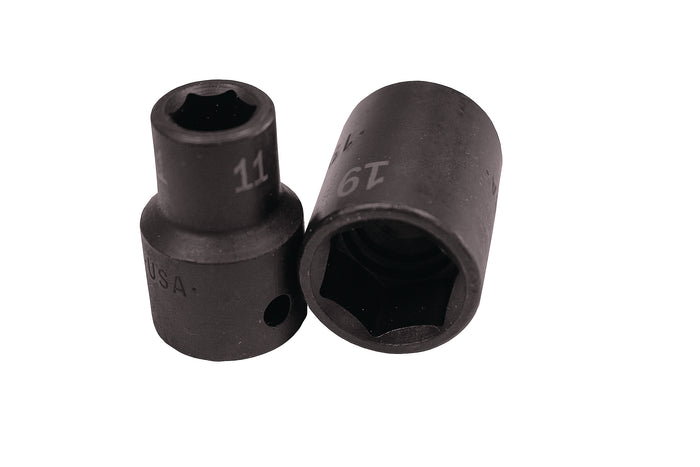 32 mm 1/2" Drive 6 Point Standard Metric Impact Socket