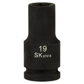 SK87918 - 3/4" Drive, 6 Point, Deep Metric Impact Socket, 19mm