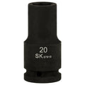 SK87919 - 3/4" Drive, 6 Point, Deep Metric Impact Socket, 20mm