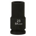SK87923 - 3/4" Drive, 6 Point, Deep Metric Impact Socket, 23mm