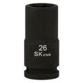 SK87926 - 3/4" Drive, 6 Point, Deep Metric Impact Socket, 26mm
