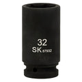 SK87932 - 3/4" Drive, 6 Point, Deep Metric Impact Socket, 32mm