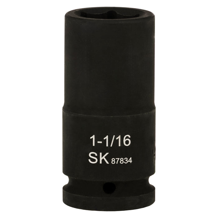 SK87834 - 3/4" Drive, 6 Point, Deep SAE Impact Socket, 1-1/16"