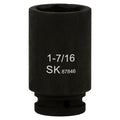 SK87846 - 3/4" Drive, 6 Point, Deep SAE Impact Socket, 1-7/16"